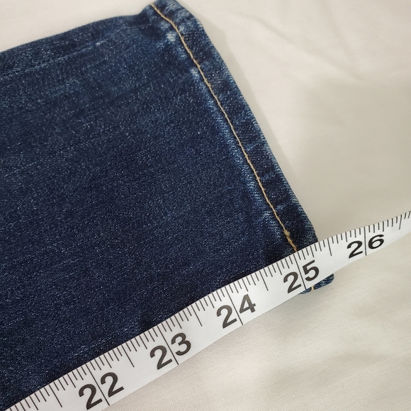 AG Adriano Goldschmied Stilt Crop Cigarette Jeans Size 25 Inseam 25" Made in USA - Picture 12 of 13